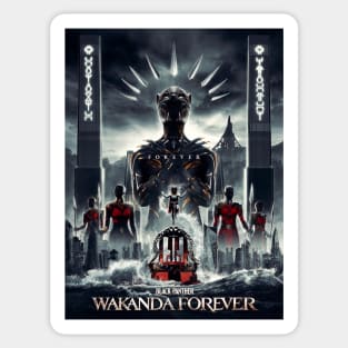 Wakanda Forever Sticker